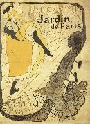 Henri de toulouse-lautrec, Jane Avril to the Jardin the Paris